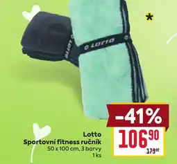 Billa LOTTO Sportovní fitness ručník nabídka