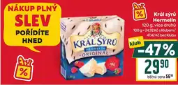 Billa KRÁL SÝRŮ Hermelín nabídka