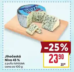 Billa Jihočeská niva 45 % nabídka