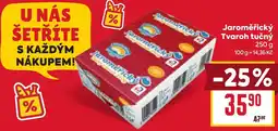 Billa JAROMĚŘICKÝ Tvaroh tučný nabídka