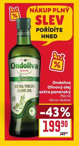 Billa ONDOLIVA Ondoliva olivový olej extra panenský nabídka