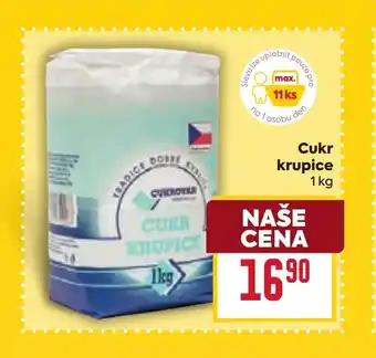 Billa CUKR Krupice nabídka