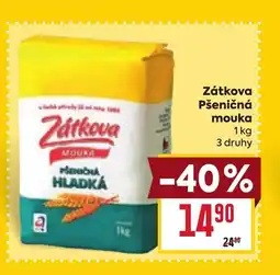 Billa ZÁTKOVA Pšeničná mouka nabídka