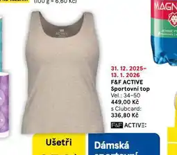 Tesco Sportovní top nabídka