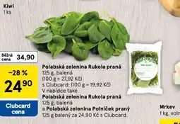 Tesco Rukola praná nabídka