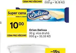 Tesco Orion delissa nabídka