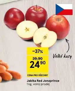 Tesco Jablka red jonaprince nabídka