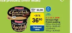 Tesco Ehrmann jigh protein pudding nabídka