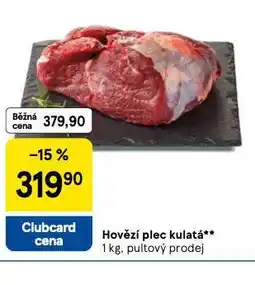 Tesco Hovězí plec kulatá nabídka