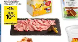 Tesco Polosuchý salám nabídka