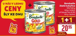 Billa BONDUELLE Zlatá kukuřice nabídka