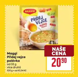 Billa MAGGI Přidej vejce polévka nabídka