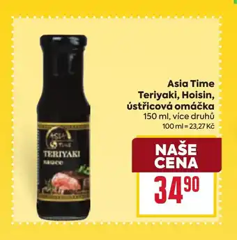 Billa ASIA TIME Teriyaki, hoisin, ústřicová omáčka nabídka