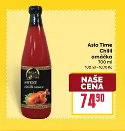 Billa ASIA TIME Chili omáčka nabídka