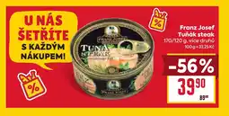 Billa FRANZ JOSEF Tuňák steak nabídka
