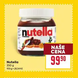 Billa Nutella nabídka