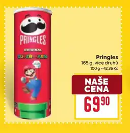 Billa Pringles nabídka
