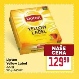 Billa LIPTON Yellow label nabídka