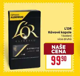 Billa L'OR Kávové kapsle nabídka