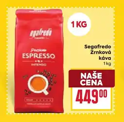 Billa SEGAFREDO Zrnková κάνα nabídka