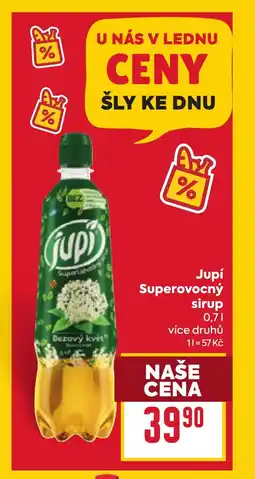 Billa JUPI Superovocný sirup nabídka