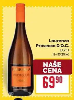 Billa LAURENZA Prosecco d.o.c. nabídka