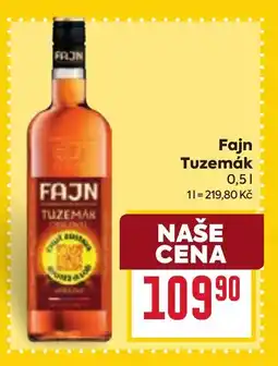 Billa FAJN Tuzemák nabídka