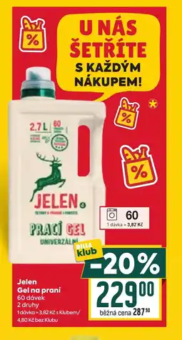 Billa JELEN Gel na praní nabídka
