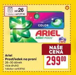 Billa ARIEL Prostředek na praní nabídka