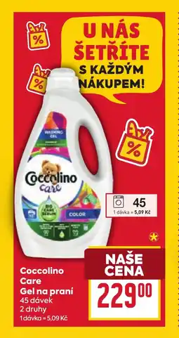 Billa COCCOLINO Care gel na praní nabídka