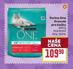 Billa PURINA ONE Granule pro kočky nabídka
