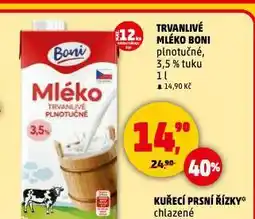 Penny Market Trvanlivé mléko nabídka