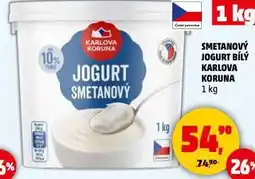 Penny Market Smetanový jogurt bílý nabídka