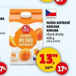 Penny Market Mléko kefírové nabídka