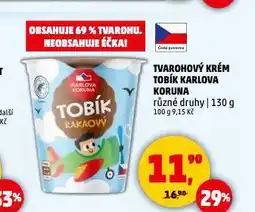 Penny Market Tvarohový krém tobík nabídka