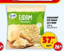 Penny Market Strouhaný sýr eidam 45% boni nabídka