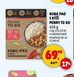 Penny Market Kung pao s rýží nabídka
