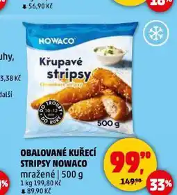 Penny Market Obalované kuřecí stripsy nowaco nabídka
