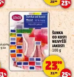 Penny Market Šunka od kosti nabídka