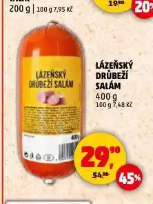 Penny Market Lázeňský drůbeží salám nabídka