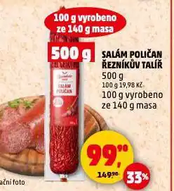 Penny Market Salám poličan nabídka