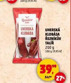 Penny Market Uherská klobása nabídka