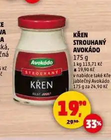 Penny Market Křen strouhaný avokádo nabídka