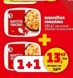 Penny Market Budapešťská pomazánka nabídka