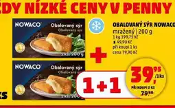 Penny Market Nowaco obalovaný sýr nabídka