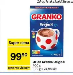 Tesco Orion granko original nabídka