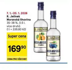 Tesco T. jelínek moravská lihovina nabídka