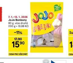 Tesco Jojo bonbony nabídka