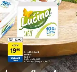 Tesco Lučina nabídka