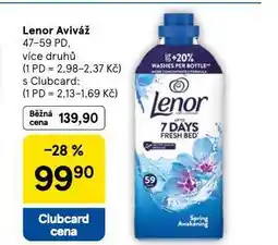Tesco Lenor aviváž nabídka
